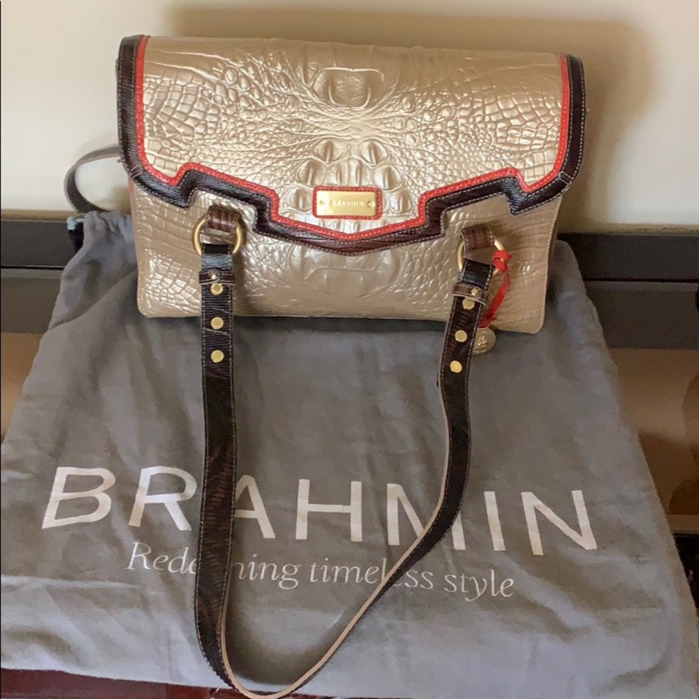 Brahmin metallic bag